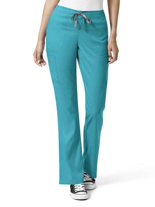 Women's Seven-Pocket Moderate Flare Leg Pant