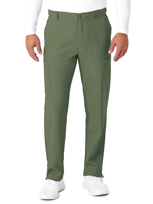 Men's Nine-Pocket Flat Front Cargo Pant