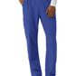 Men's Seven-Pocket Straight Leg Cargo Scrub Pant - 5380 - Galaxy Blue