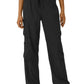 Women's Classic Wide Leg Cargo Scrub Pant - 5451 - Black