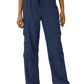 Women's Classic Wide Leg Cargo Scrub Pant - 5451 - Navy