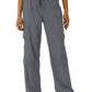 Women's Classic Wide Leg Cargo Scrub Pant - 5451 - Pewter