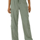 Women's Classic Wide Leg Cargo Scrub Pant - 5451 - Sage