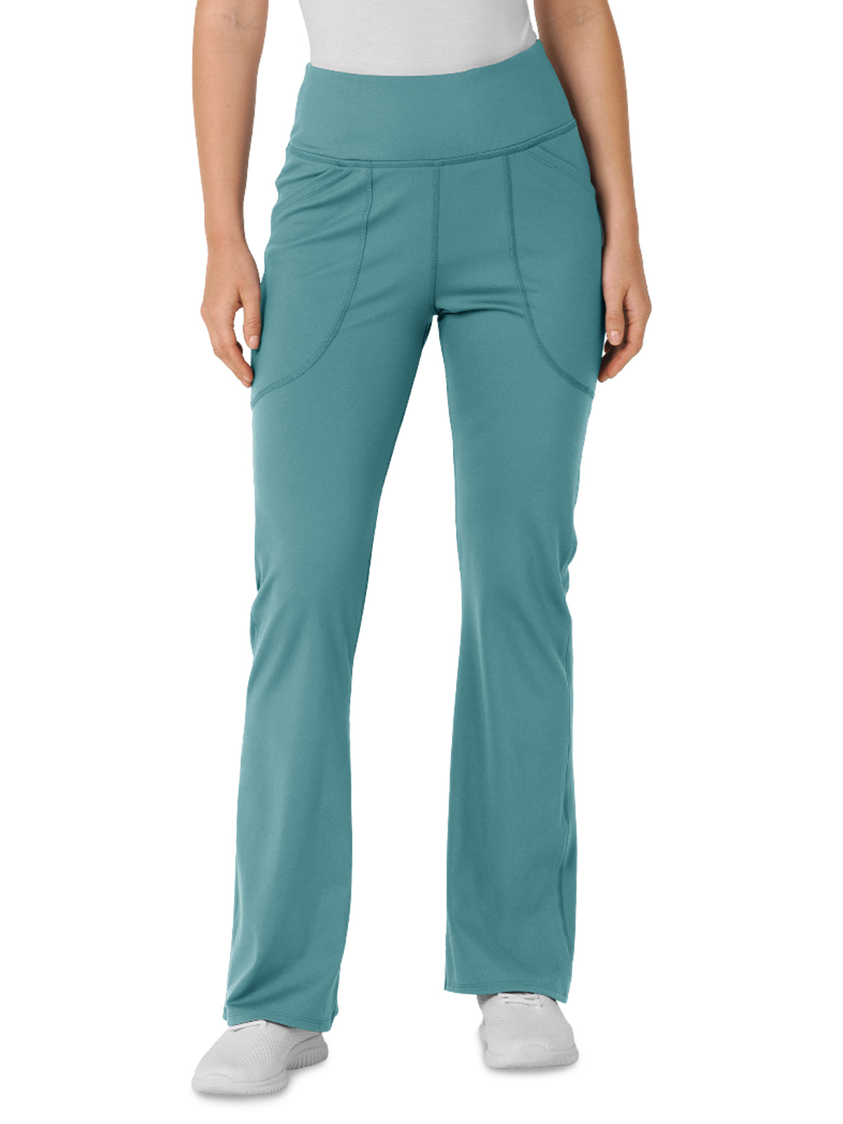 Women's Five-Pocket Yoga Pant - 5459 - Vintage Teal