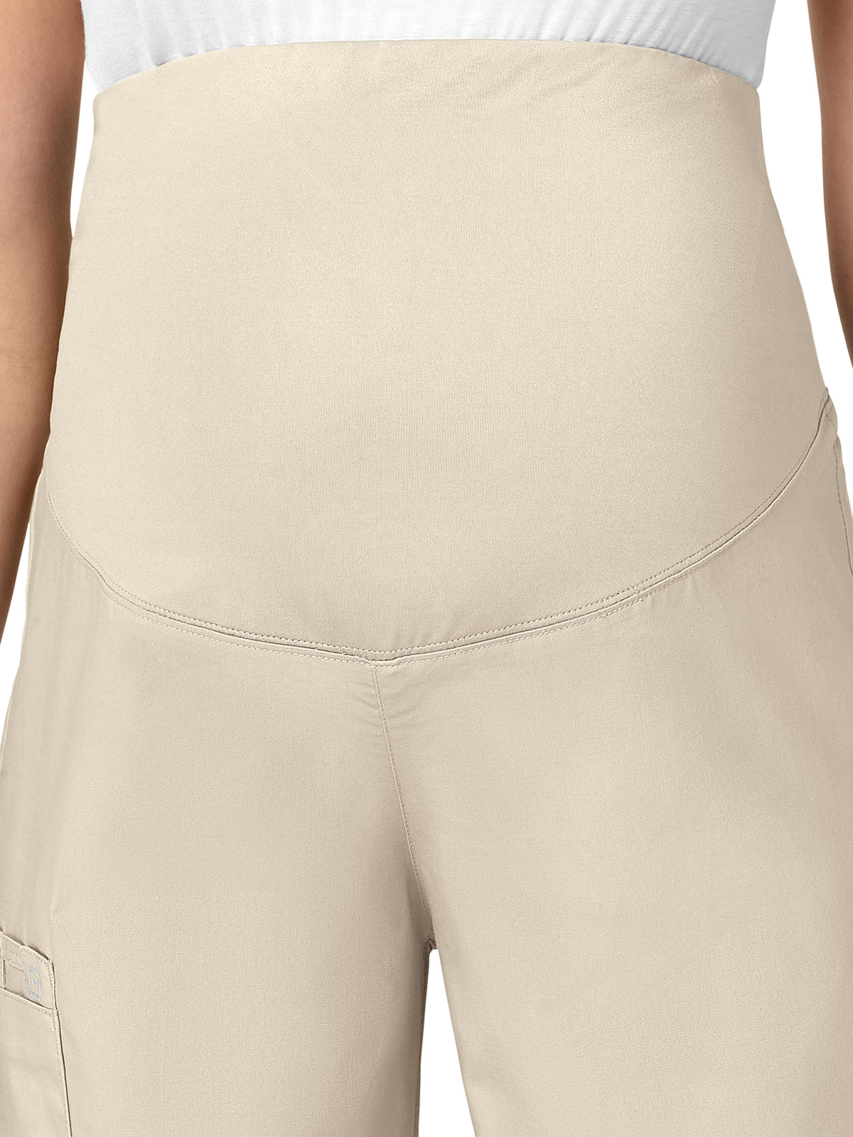 Women's Three-Pocket Maternity Cargo Pant