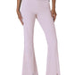 Women's Seven-Pocket Front Slit Flare Scrub Pant