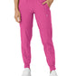 Women's Eight-Pocket Comfort Waist Pant - 5555 - Hot Pink