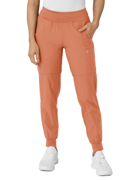 Women's Eight-Pocket Comfort Waist Pant