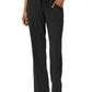 Women's  Five-Pocket Wide Leg Scrub Pant - 5559 - Black