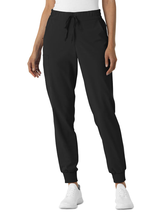 Women's Six-Pocket Jogger Scrub Pant