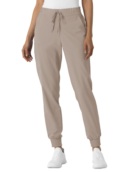 Women's Six-Pocket Jogger Scrub Pant