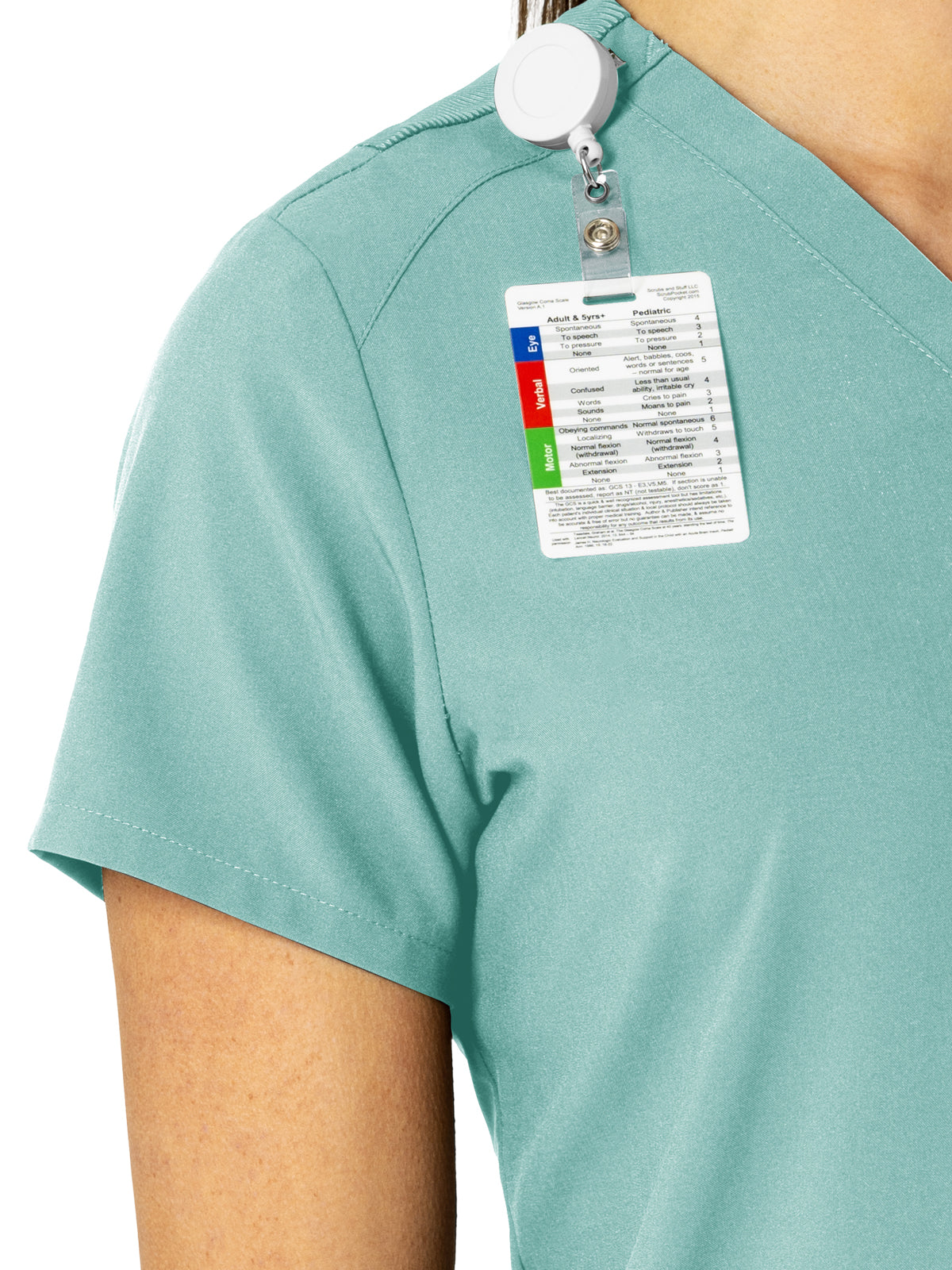 Women's Three-Pocket Flex-N-Reach V-Neck Scrub Top