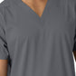 Unisex Three-Pocket V-Neck Scrub Top