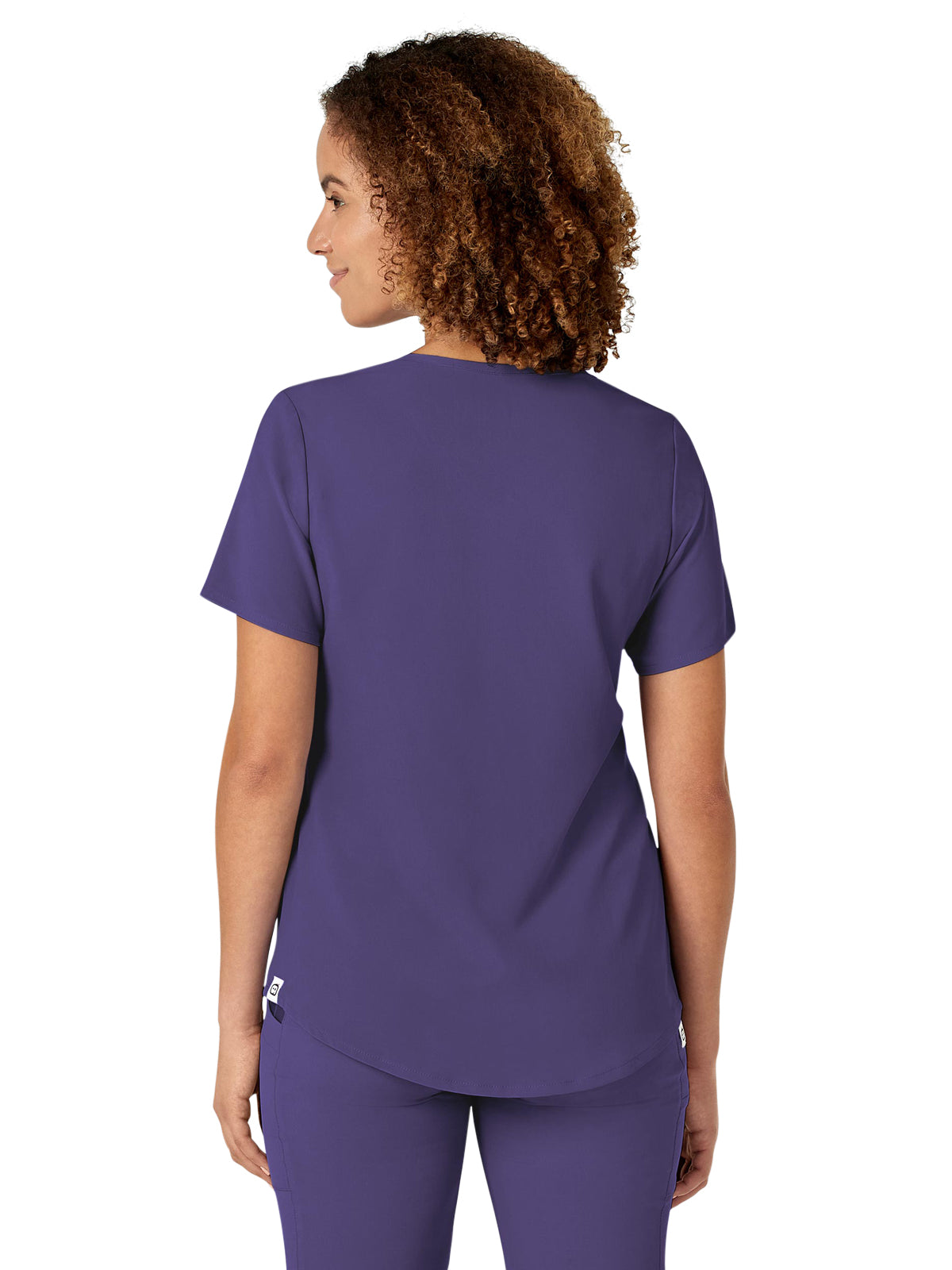 Women's Four-Pocket V-Neck Top