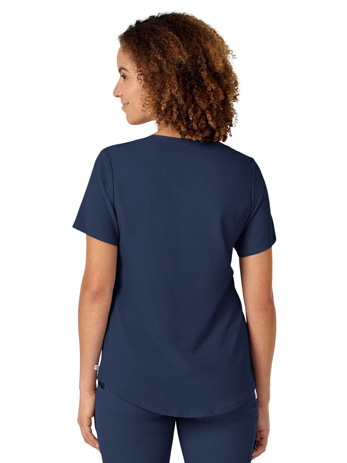 Women's Four-Pocket V-Neck Top