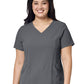 Women's Four-Pocket V-Neck Top