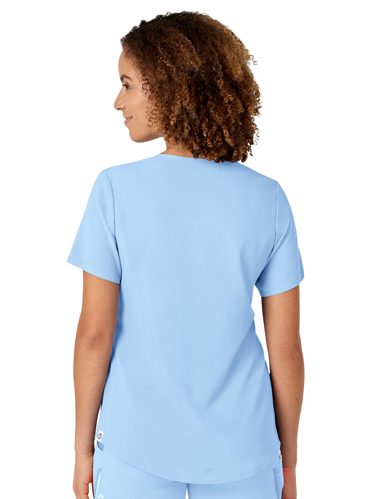 Women's Four-Pocket V-Neck Top