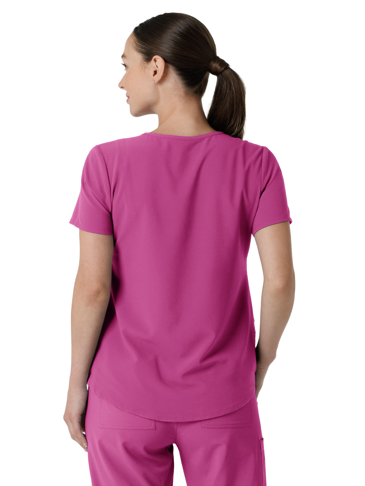 Women's Four-Pocket V-Neck Top