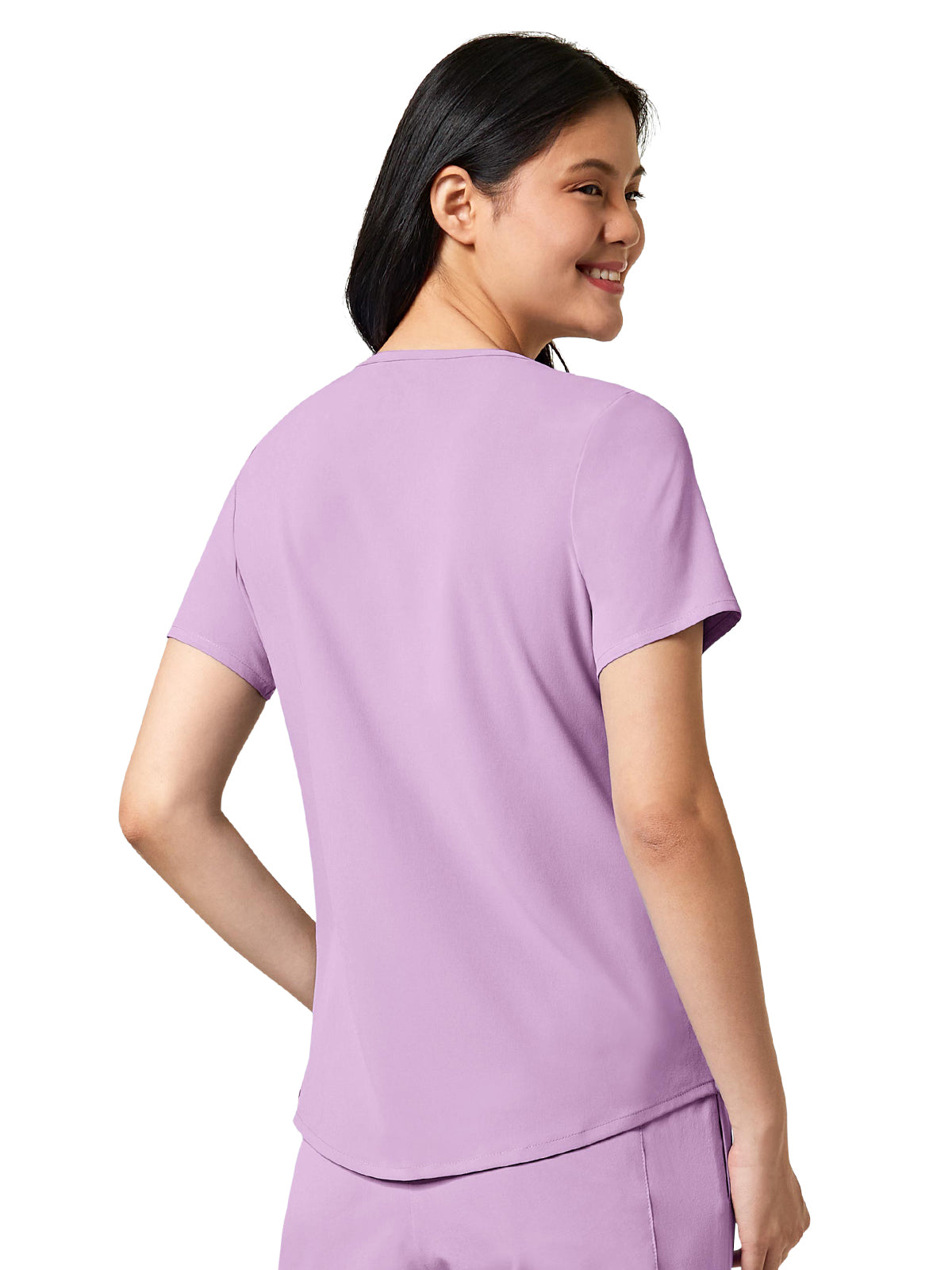 Women's Four-Pocket V-Neck Top