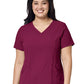 Women's Four-Pocket V-Neck Top