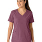 Women's Four-Pocket V-Neck Top