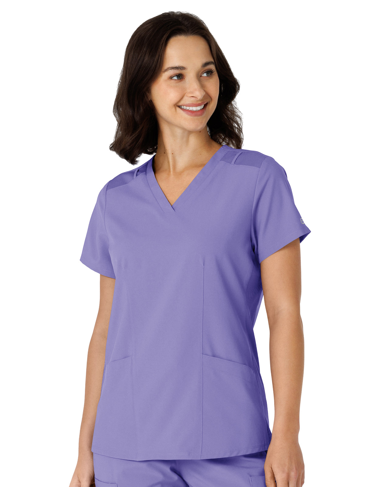 Women's Flex-n-Reach Side Panel V-Neck Scrub Top