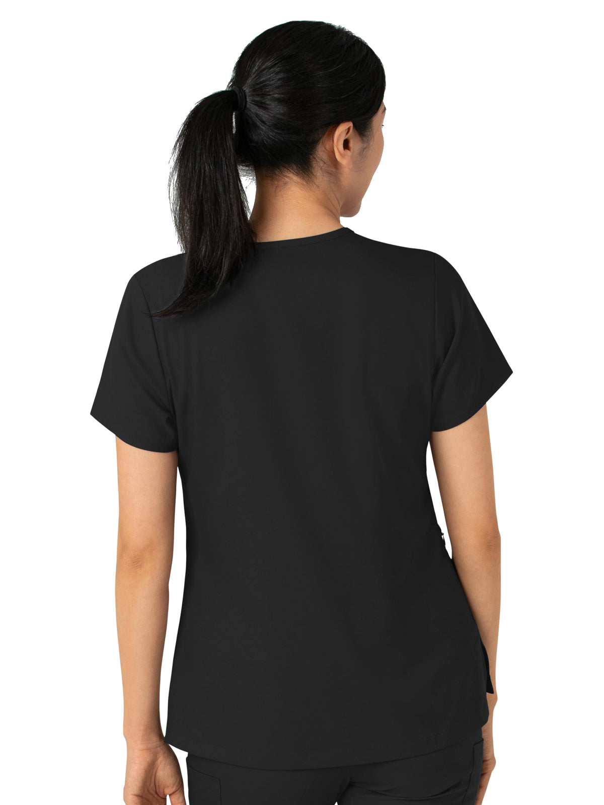 Women's Two-Pocket Tuck-In V-Neck Top