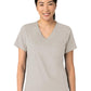 Women's Two-Pocket Tuck-In V-Neck Top