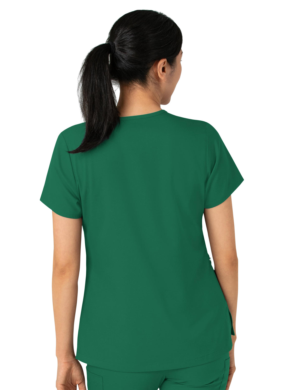 Women's Two-Pocket Tuck-In V-Neck Top