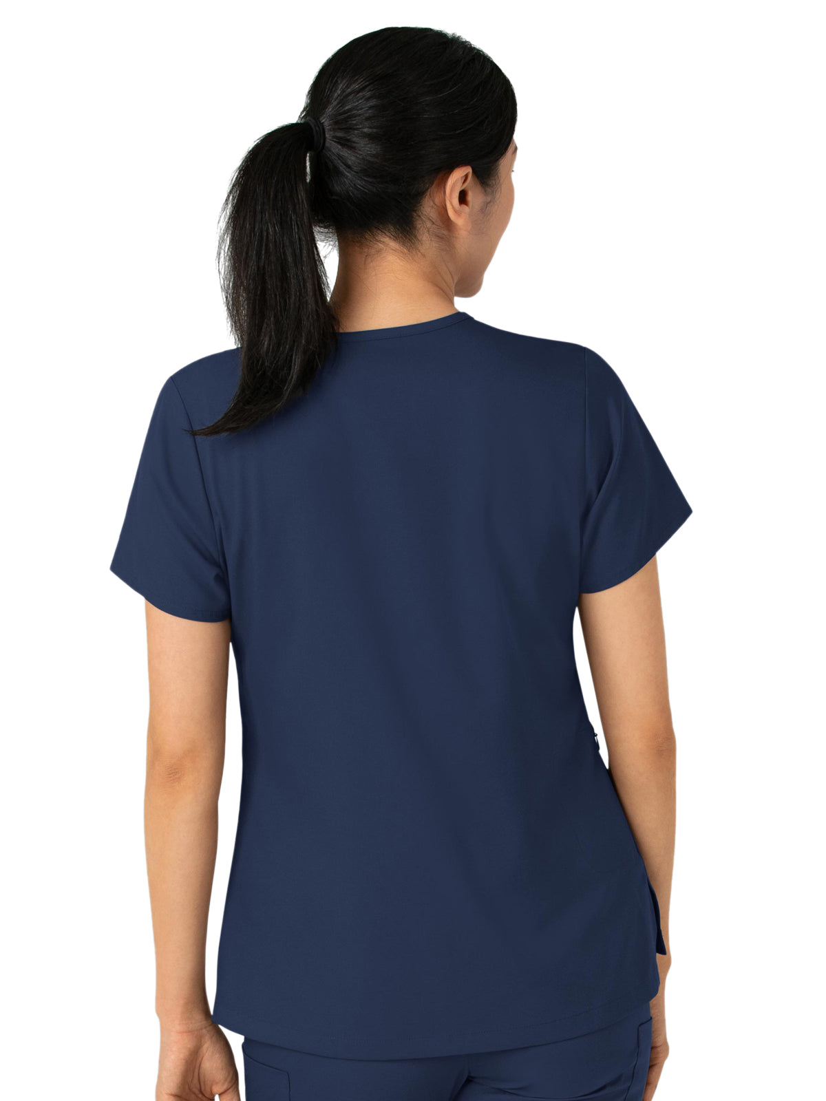 Women's Two-Pocket Tuck-In V-Neck Top