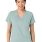 Women's Two-Pocket Tuck-In V-Neck Top