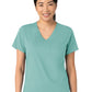 Women's Two-Pocket Tuck-In V-Neck Top