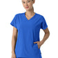 Women's Two-Pocket V-Neck Tunic Scrub Top - 6154 - Royal