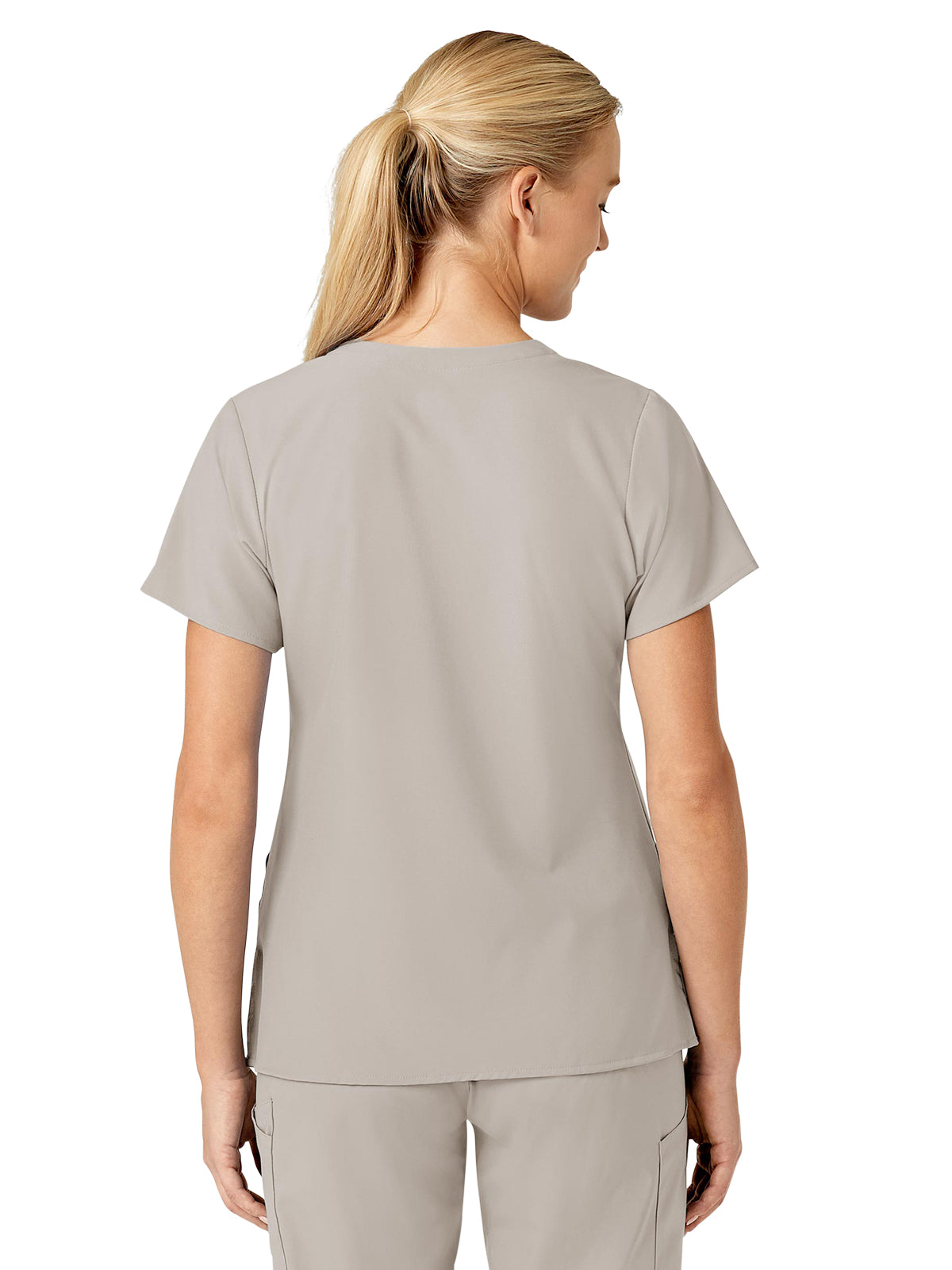 Women's Five-Pocket V-Neck Top