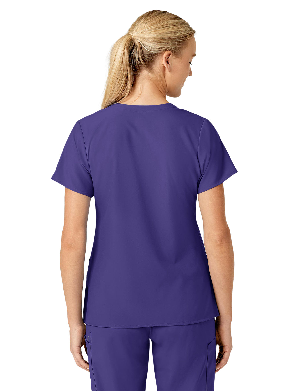 Women's Five-Pocket V-Neck Top