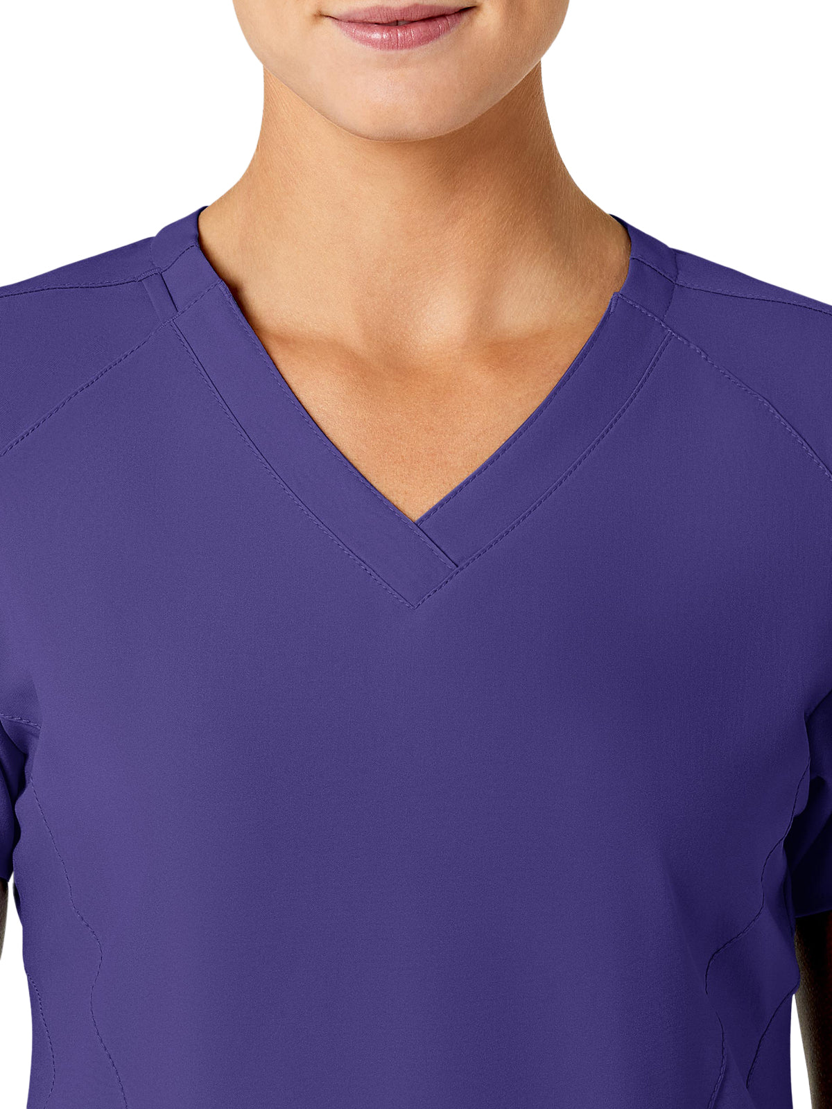 Women's Five-Pocket V-Neck Top