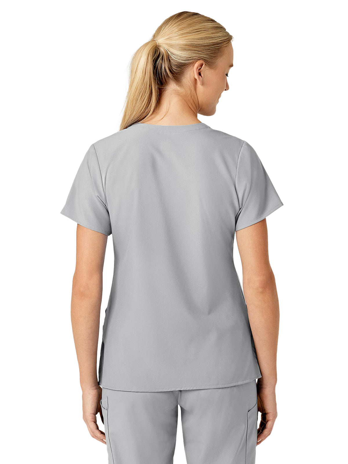 Women's Five-Pocket V-Neck Top