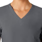 Women's Five-Pocket V-Neck Top