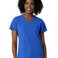 Women's Three-Pocket V-Neck Scrub Top - 6180 - Royal