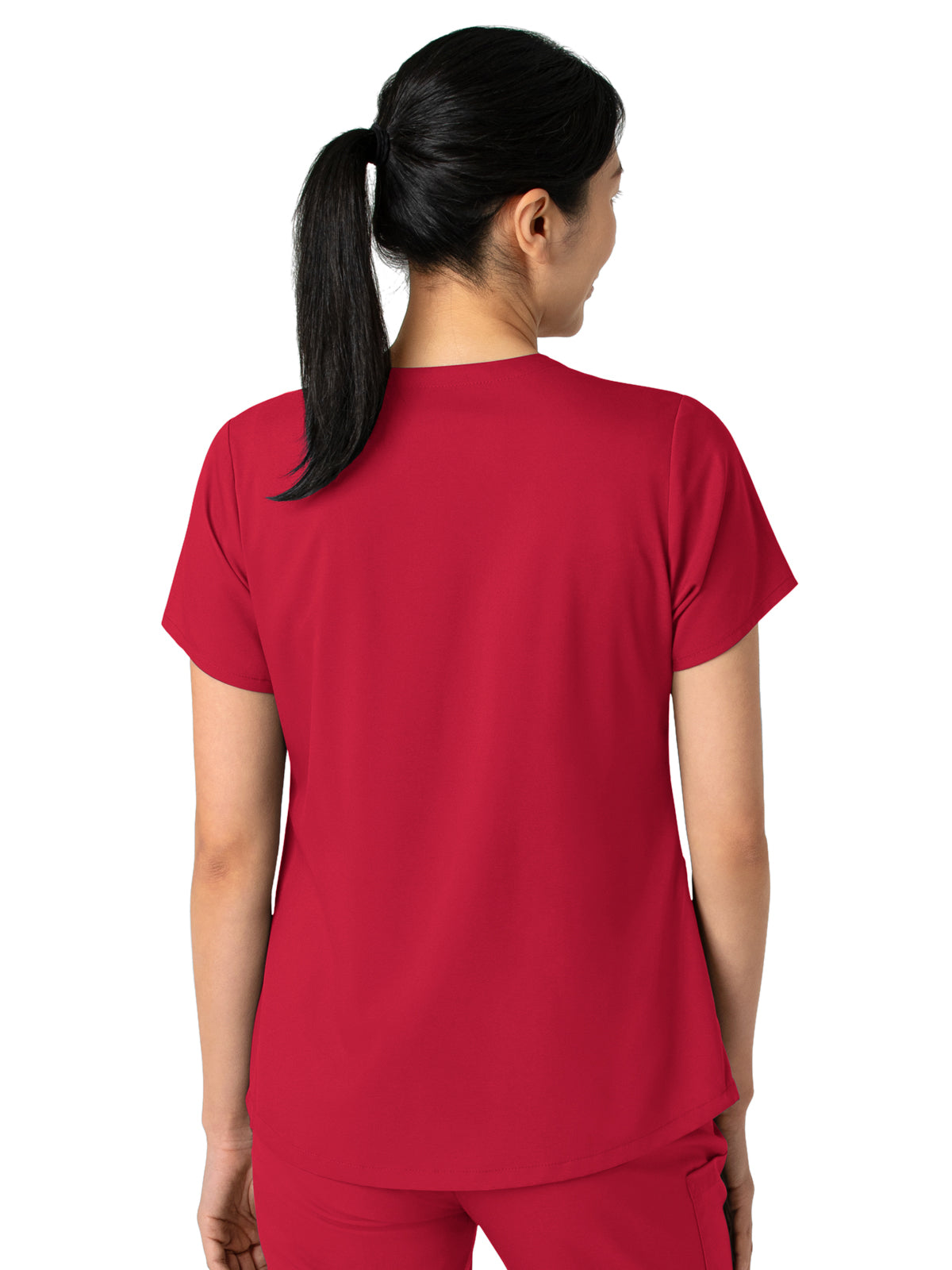 Women's 2-Pocket V-Neck Top