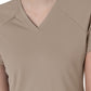 Women's Four-Pocket Flex-n-Reach V-Neck Raglan Scrub Top