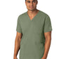 Men's Four-Pocket V-Neck Top - 6351 - Sage
