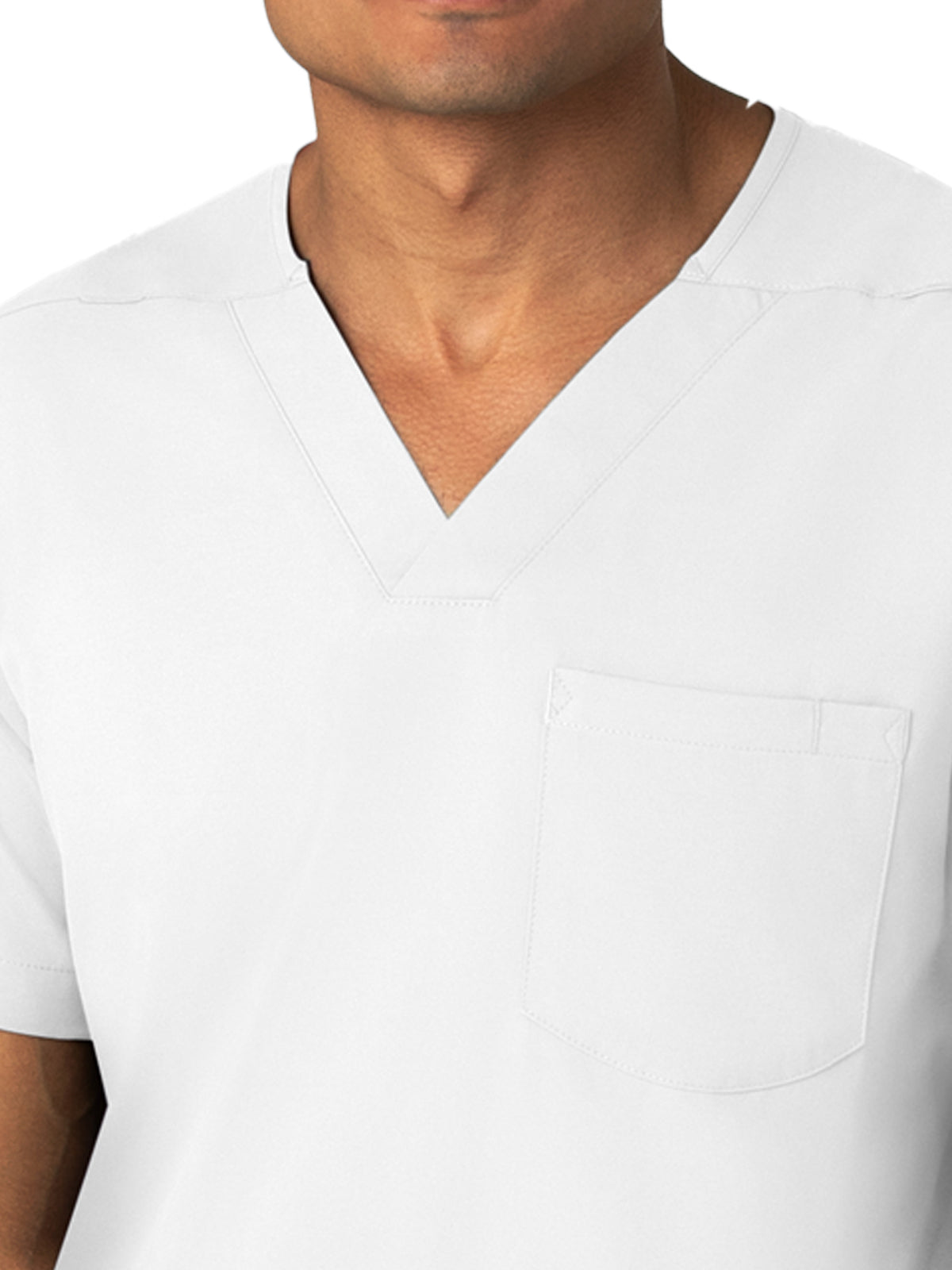 Men's Four-Pocket V-Neck Top