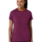 Women's Two-Pocket Flex-n-Reach Crew Neck Scrub Top