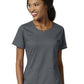 Women's 4 Pocket Notch Neck Top