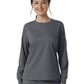 Women's One-Pocket Classic Long Sleeve Scrub Tee - 6551 - Pewter