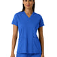 Women's Two-Pocket V-Neck Scrub Top - 6559 - Royal