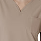 Women's Three-Pocket Y-Neck Dolman Scrub Top