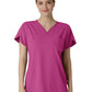 Women's Three-Pocket Y-Neck Dolman Scrub Top