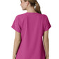 Women's Three-Pocket Y-Neck Dolman Scrub Top